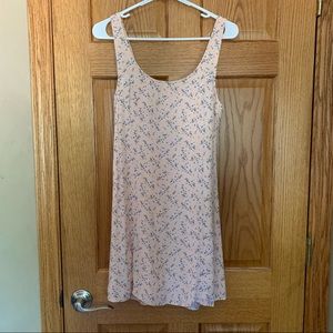 AE scoop neck mini slip dress, S